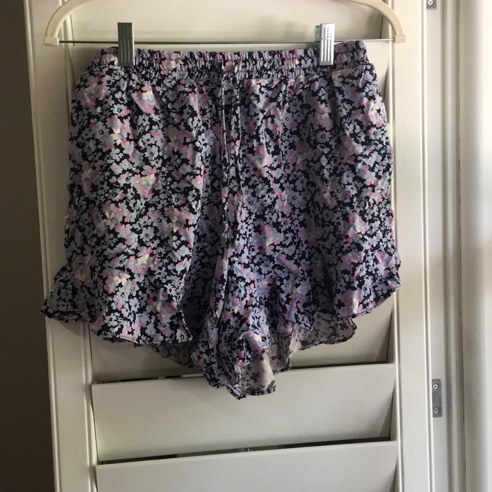 floral soft shorts TARGET